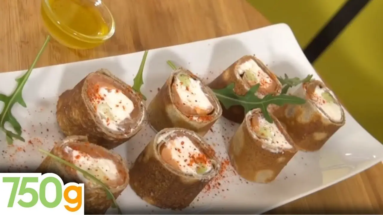 Crêpes façon maki
